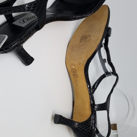 New Diane B. Milano snake skin sandals 6M - Picture 5 of 5